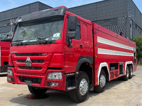 8x4 HOWO Foam Tank Fire Fighting Truck