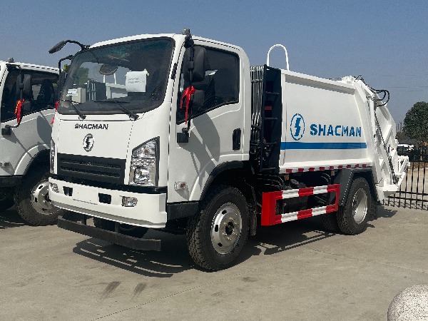 6CBM SHACMAN Garbage Compactor Truck