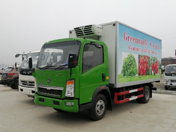 4x2 HOWO Refrigerated Truck